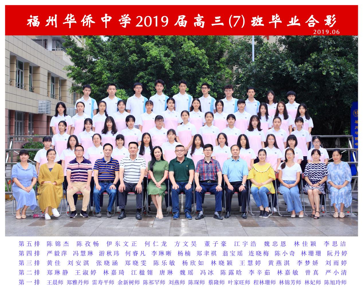 2019届高中毕业生风采